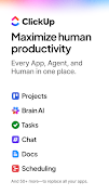 ClickUp: Tasks, Chat, Docs, AI ポスター