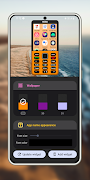 Material Clock Widget ภาพหน้าจอ 1