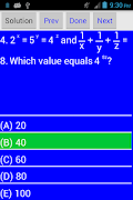 Algebra 1 Screenshot 2