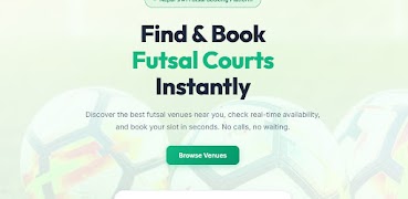 FutsalBook screenshot 1