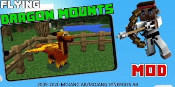 Dragon Mounts Mod [Fly Dragon] screenshot 2
