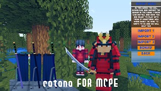 Katana Mod for Minecraft PE screenshot 2