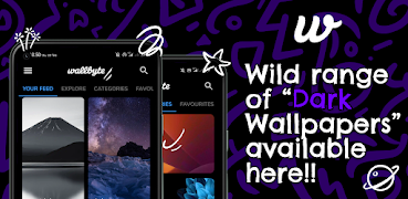Wallbyte - Dark Wallpapers постер