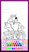 Coloring Doo: Scooby Adventure Screenshot 4