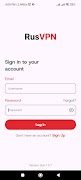 برنامه‌نما RusVPN عکس از صفحه