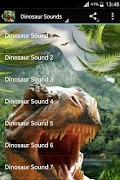 Dinosaur Sounds ภาพหน้าจอ 1