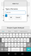 Crypto Notepad скриншот 1