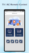 Smart Remote Control: TV/AC poster