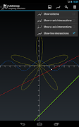 برنامه‌نما MathsApp Graphing Calculator عکس از صفحه
