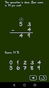 برنامه‌نما Math: Long Subtraction عکس از صفحه