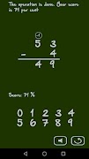 برنامه‌نما Math: Long Subtraction عکس از صفحه
