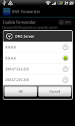 DNS forwarder スクリーンショット 1