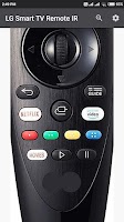 LG Smart TV Remote IR ảnh chụp màn hình 2