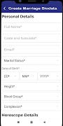 Create Biodata screenshot 3