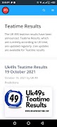 Uk49s predictions for today capture d'écran 7