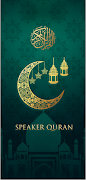 Speaker Quran poster