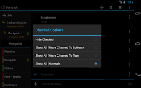 Backpack Planner screenshot 4