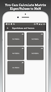 Matrix Operations Calculator imagem de tela 5