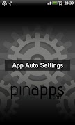 App Auto Settings โปสเตอร์