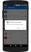 برنامه‌نما Uninstaller عکس از صفحه