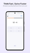 Mathly - Math Brain Training captura de pantalla 1