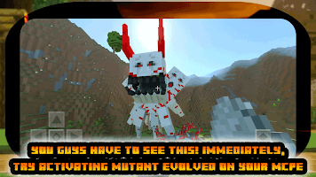 Mutant Evolved for MCPE ảnh chụp màn hình 3