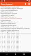 Sensor Inspector Ekran Görüntüsü 1