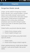 Panduan Sholat Jamak Qashar تصوير الشاشة 2