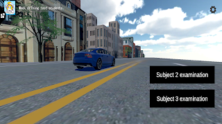 Driving Simulation Cartaz