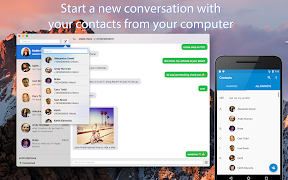 DeskSMS - Desktop Text Messagi imagem de tela 3