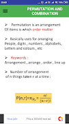 Permutation And Combination(Ba screenshot 2