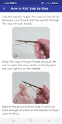 How to Knit Step by Step screenshot 3