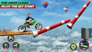 Bike Stunt: Game Motor Trail syot layar 5
