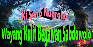 Begawan Sabdowolo Wayang Kulit Affiche