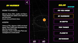 solar system planets 3D: space ภาพหน้าจอ 3