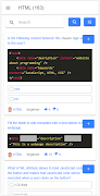 HTML Quiz 스크린샷 3