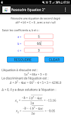Solver Equation Quadratic скриншот 1