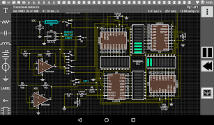 برنامه‌نما CircuitSafari SPICE Simulator عکس از صفحه