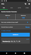 Random Number Generator ภาพหน้าจอ 1