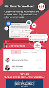 NetSfere Secure Messaging スクリーンショット 3