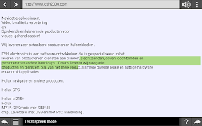 Speaking Browser screenshot 4