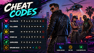 GTA 5 Cheat Codes تصوير الشاشة 1