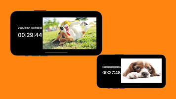 Dog Clock app.digital cute screenshot 2