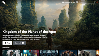 برنامه‌نما WebStream عکس از صفحه