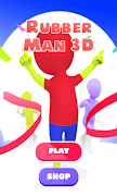 4 Schermata Rubber Man Race 3D!!