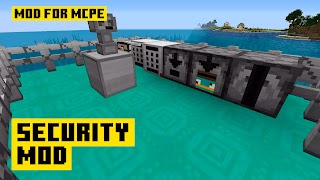 Security Craft Mod Minecraft syot layar 1