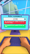 Wrong password اسکرین شاٹ 6