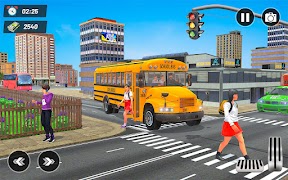 School Bus Driving Games 3D 截图 4