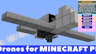 برنامه‌نما Drone Mod for Minecraft PE عکس از صفحه