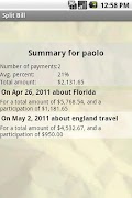 7 Schermata Share the bill